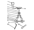 Craftsman 875618281 stool diagram