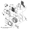 Sony DSC-HX5V/B front assy diagram
