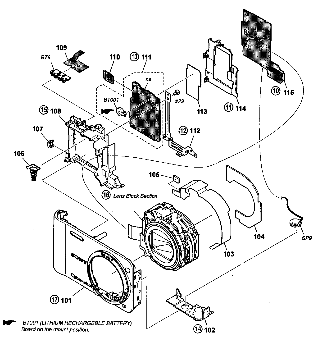 Front assy