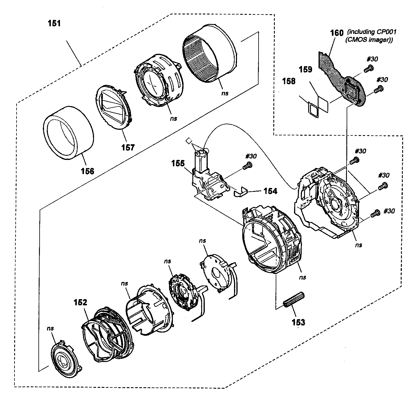 Lens assy