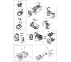 JVC GZ-MG750BUS cabinet parts2 diagram