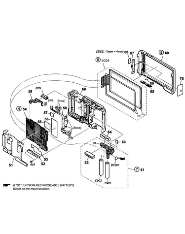 Rear assy