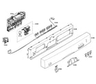 Bosch SHE33M02UC/48 front panel diagram