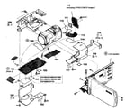 Sony HDR-CX150 main section diagram