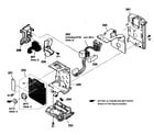 Sony HDR-CX150 rear section diagram