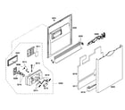 Bosch SHE33M05UC/53 door diagram