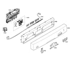 Bosch SHE33M05UC/47 front panel diagram