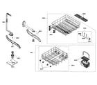 Bosch SHE33M05UC/47 baskets diagram