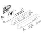 Bosch SHE33M05UC/46 front panel diagram