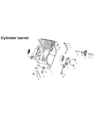 Cylinder barrel