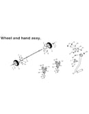 Wheel/hand