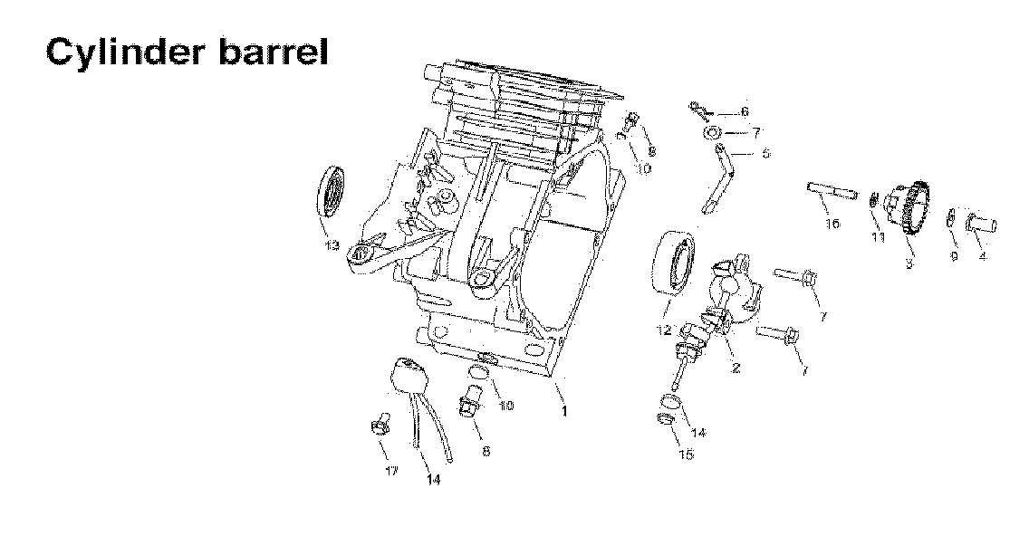 Cylinder barrel