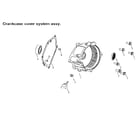 Steele SP-GG300 crankase cover diagram