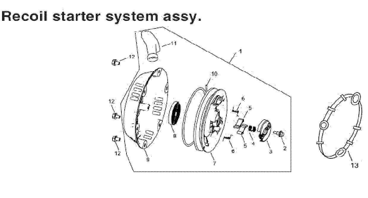 Recoil starter