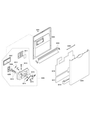 Door assy