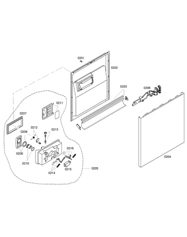 Door assy