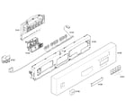 Bosch SHE43C06UC/22 front panel diagram