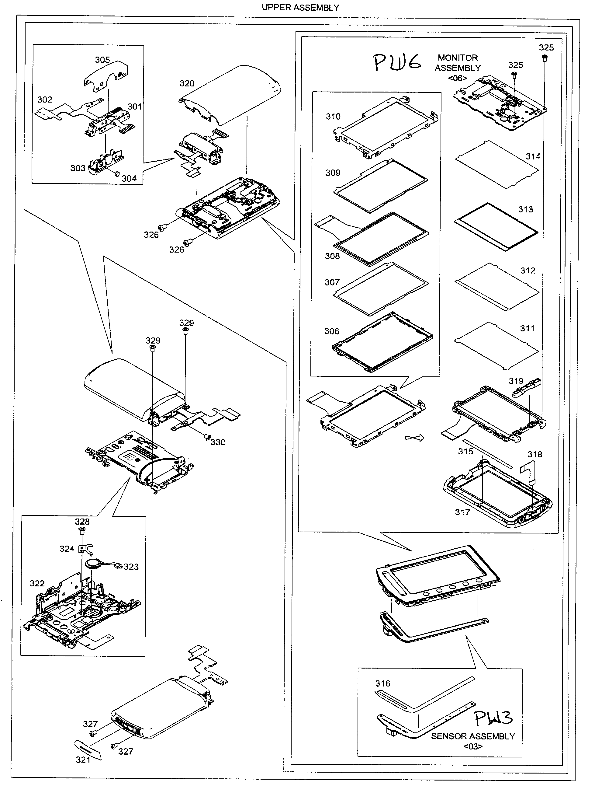 Lcd assy