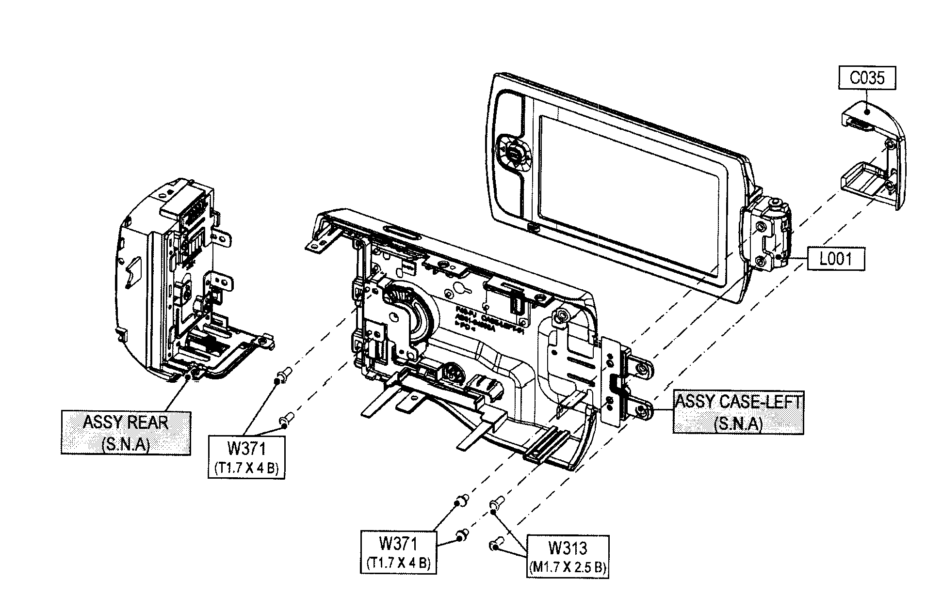 Left assy