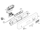 Bosch SHE42L12UC/22 front panel diagram