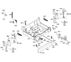 Bosch SHE42L12UC/23 base assy diagram