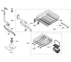 Bosch SHE42L12UC/23 baskets diagram