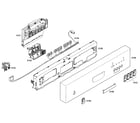 Bosch SHE42L12UC/38 front panel diagram