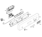 Bosch SHE42L12UC/40 front panel diagram