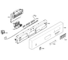 Bosch SHE42L12UC/43 front panel diagram