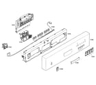 Bosch SHE42L12UC/50 front panel diagram
