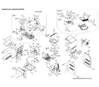 JVC NX-D2J cabinet parts diagram