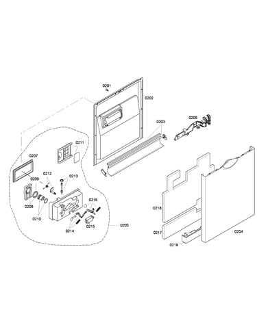 Door assy