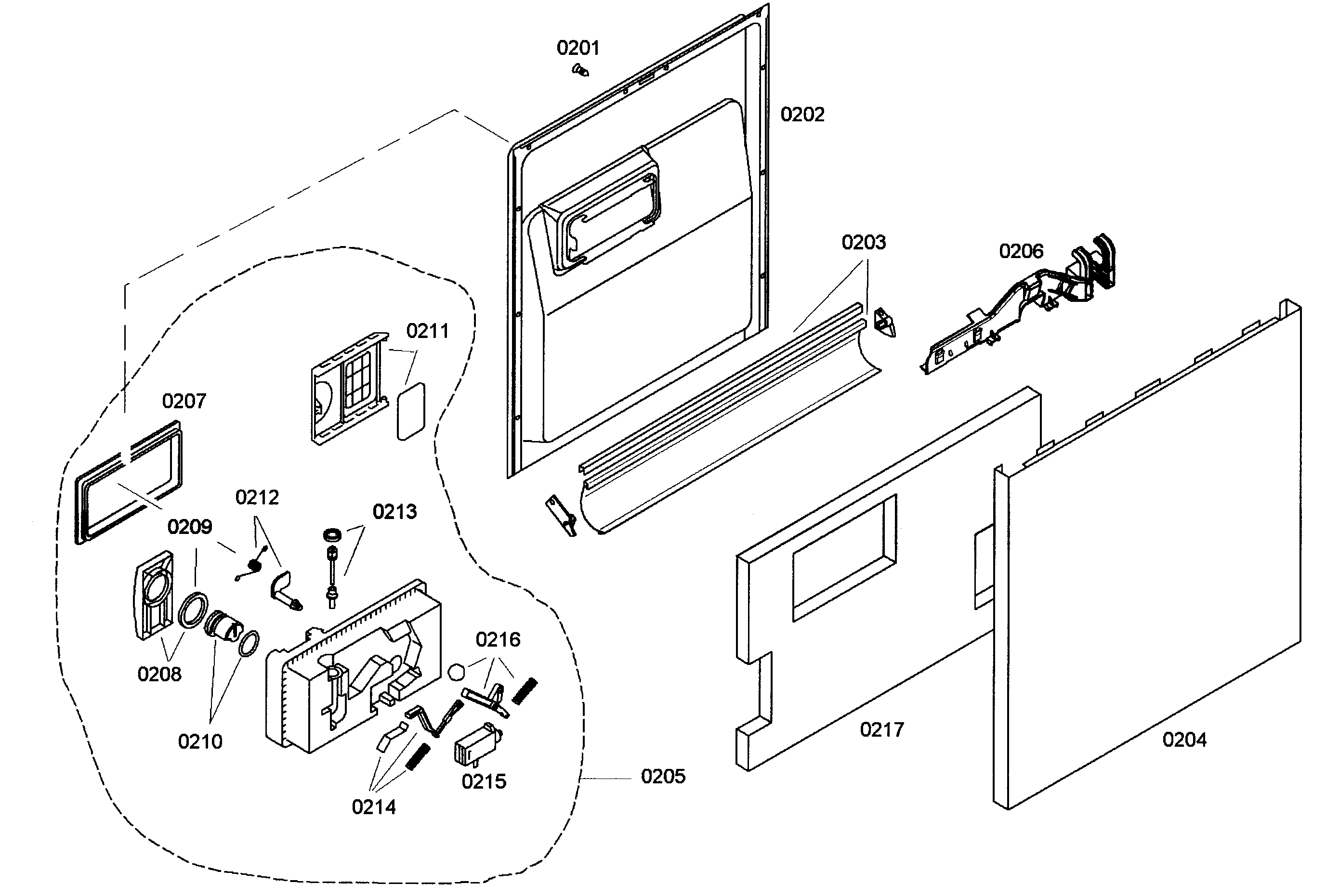 DOOR ASSY