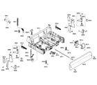 Bosch SHE43C02UC/40 base assy diagram