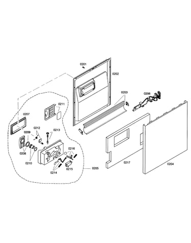 Door assy