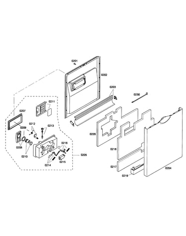 Door assy