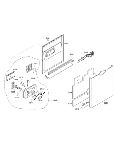 Door assy