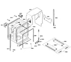 Bosch SHE43F16UC/56 cabinet diagram