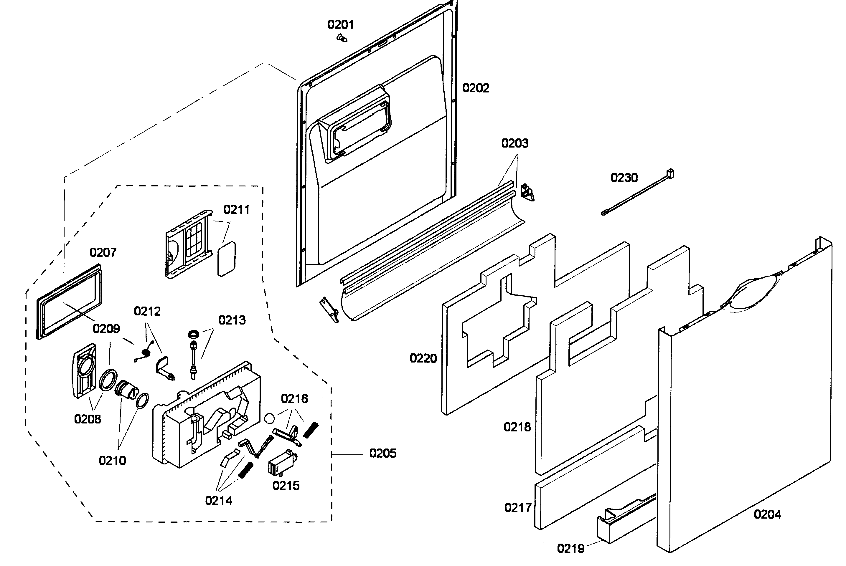 DOOR ASSY