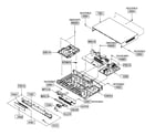 Samsung HT-C550/XAA cabinet parts diagram