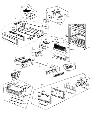 Freezer assy