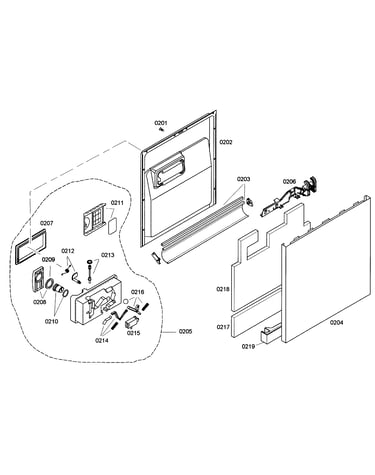 Door assy