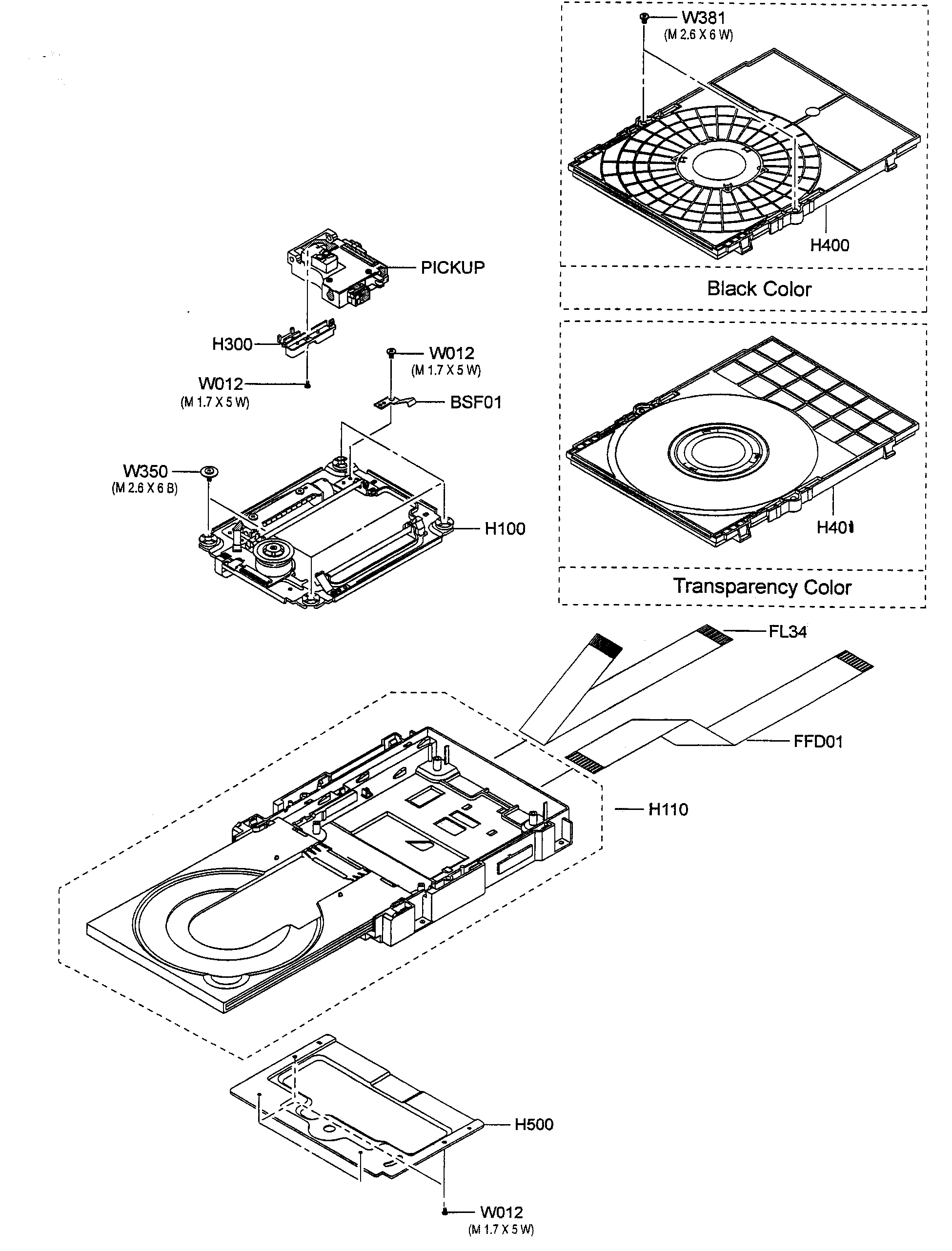 Dvd deck