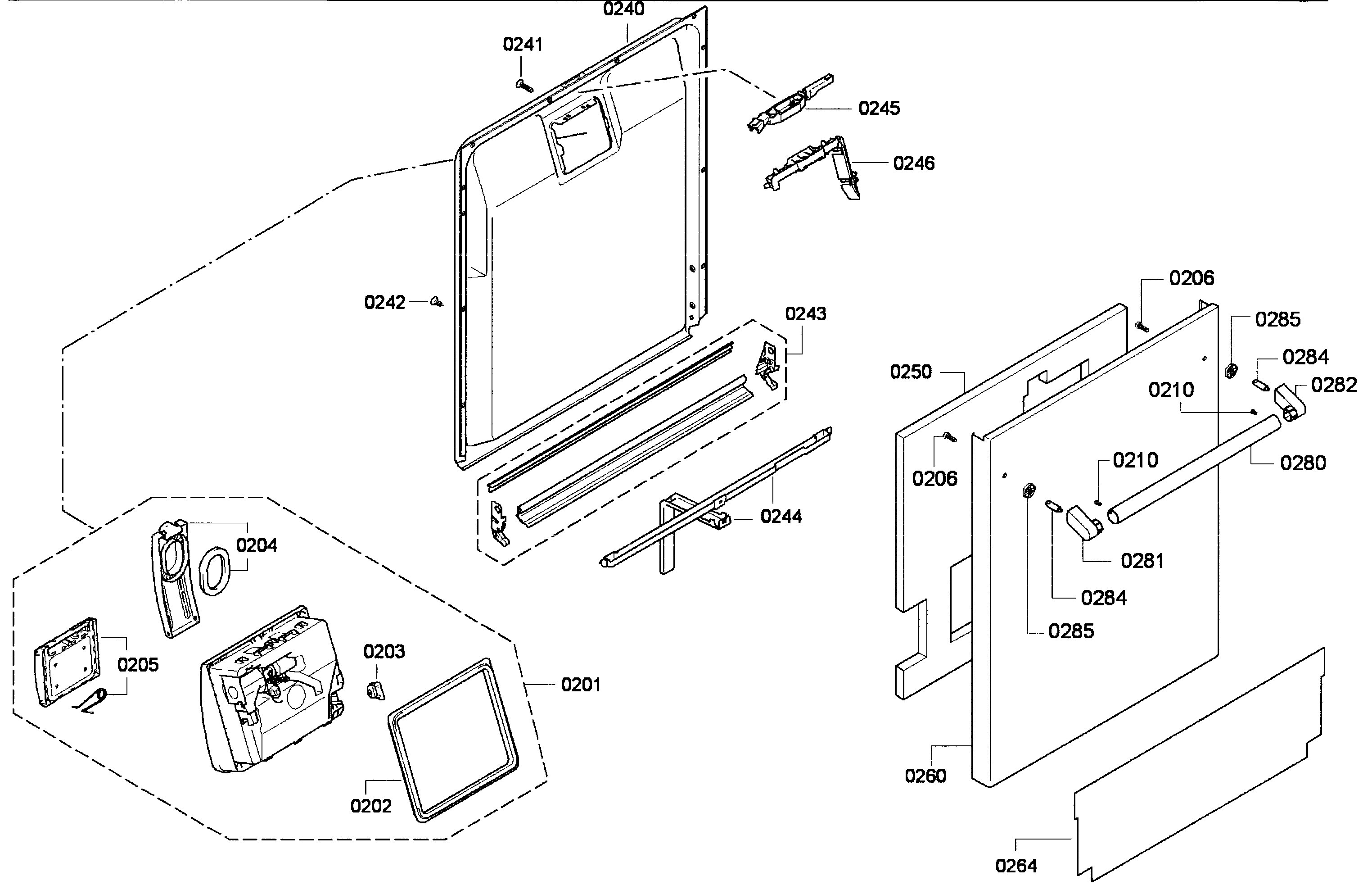 Door assy