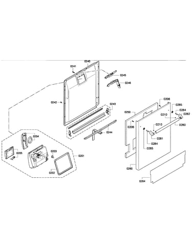 Door assy