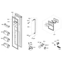 Bosch B20CS50SNS/01 left door diagram