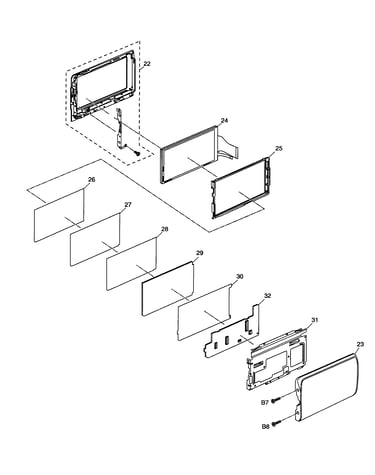 Lcd asy
