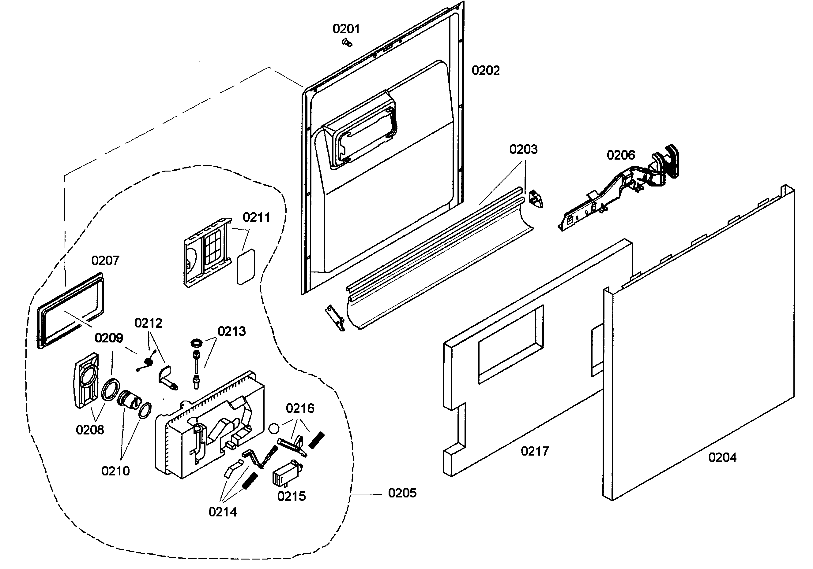 DOOR ASSY