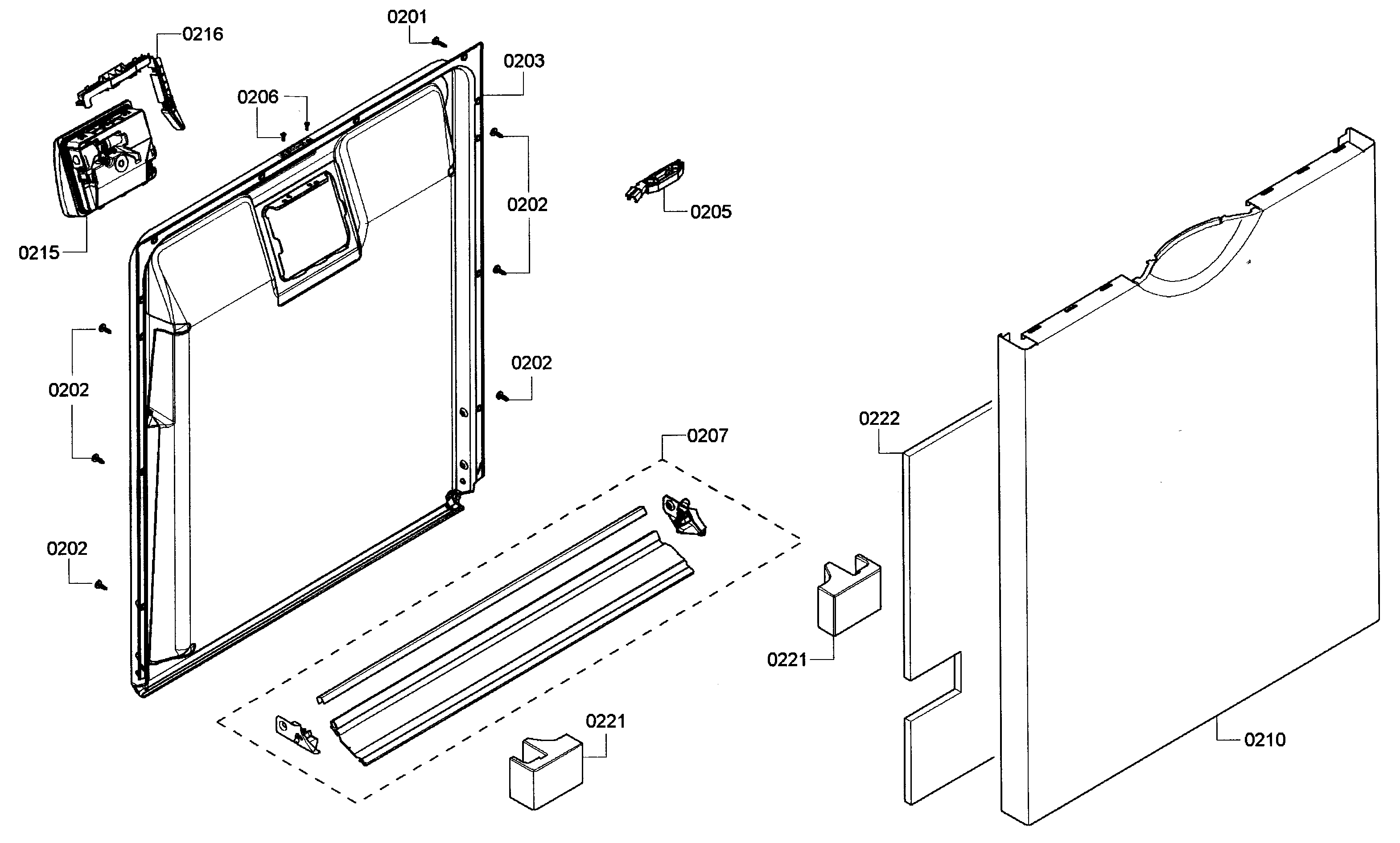 Door assy