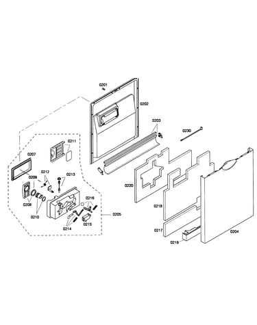 Door assy